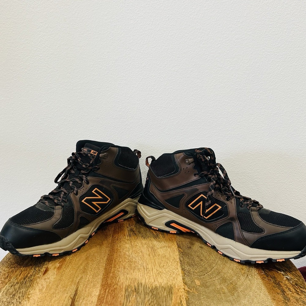 New Balance 481v3 All Terrain Mid Top Mens Brown Trail Running Shoe Size 16 D